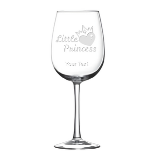 Little Princess Red Wine Glass