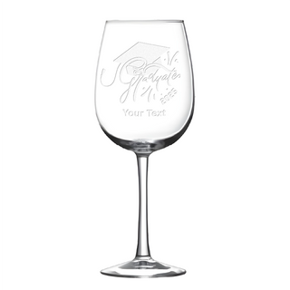 Graduate 2025 Red Wine Glass