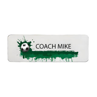 Soccer Name Tag