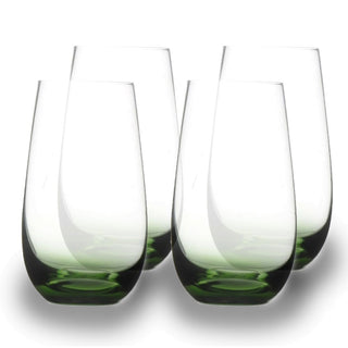 Personalized Christmas Emerald Highball Glass 520ml/17oz – Custom Engraved Crystal Drinkware