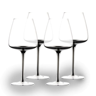 Personalized Christmas Onyx Wine Glass 540ml/18oz – Custom Engraved Crystal Stemware