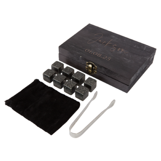 Whiskey Stone Gift Set with Custom Engraving