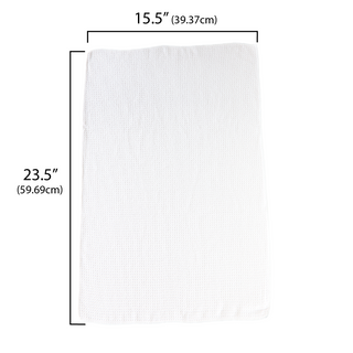 Personalized Waffle Weave Dish Towel – Custom Printed Kitchen Tea Towel Gift