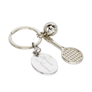 Tennis Keychain