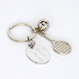 Tennis Keychain