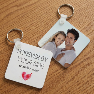 Forever By Your Side Double Sided Keychain | SQR
