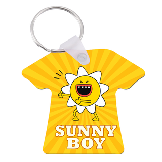 Custom Sunny Boy Shirt Keychain