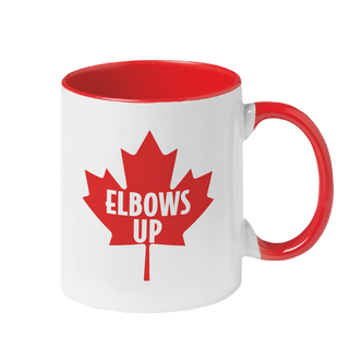 Elbows Up Ceramic Mug 11oz