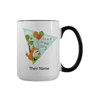 Reach for the Sky Ceramic Birthday Mug 15 oz