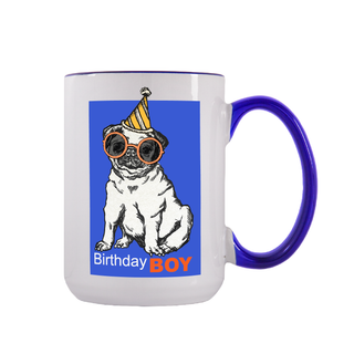 Birthday Boy Custom Ceramic Mug 15 oz