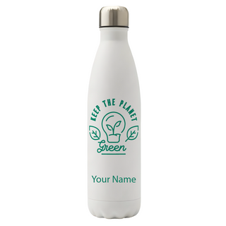 Keep the Planet Green Vacuum Water Bottle