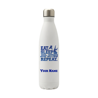 Eat Sleep Jiu Jitsu Repeat Vacuum Water Bottle