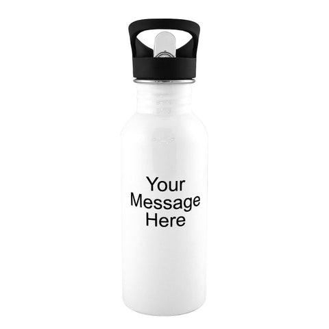 Custom Engraved 600ml Water Bottle - Things Engraved