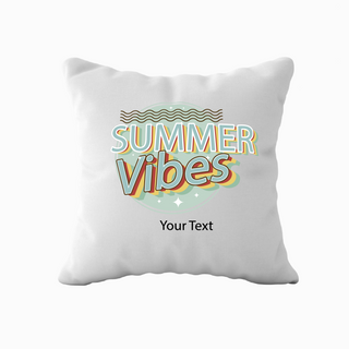 Summer Vibes Pillow With Filling