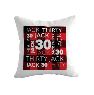 Milestone Birthday Pillow for Him