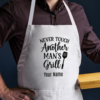 Never Touch Another Man's Grill Adult Size Apron