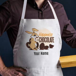 Happiness is Chocolate Adult Size Apron