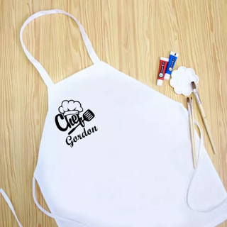 The Chef Youth Apron WHITE