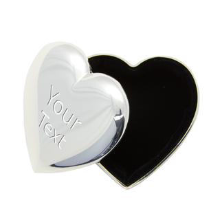 Heart Shaped Jewelry Box Zinc Alloy