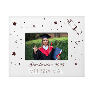 Custom Engraved Graduation Picture Block 4" x 6"