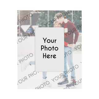 Custom Photo Overlay Picture Block 8 x 10