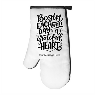 Grateful Heart Thanksgiving Oven Mitt