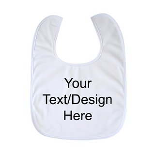 Personalized Blank Baby Bib