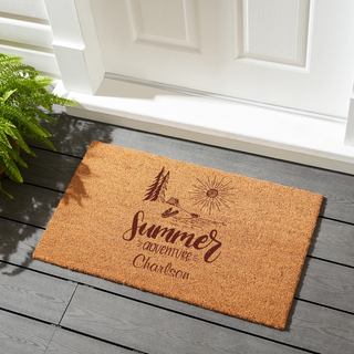 Summer Adventure Custom Door Mat