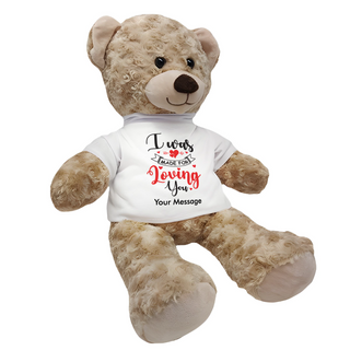 I Was Made for Loving You Custom Teddy Bear