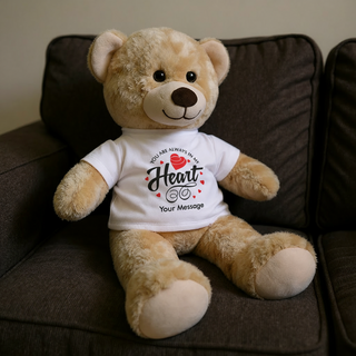 You are Always in my Heart Custom Teddy Bear Things Engraved