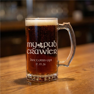 My Pub Crawler Beer Mug