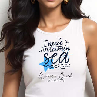 I Need Vitamin Sea Women's Tank Top