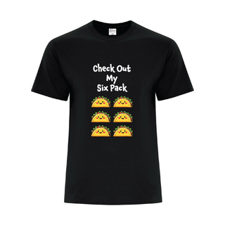 Check Out My Six Pack Men's T Shirt BLK