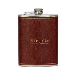 Leather Flask 8 oz