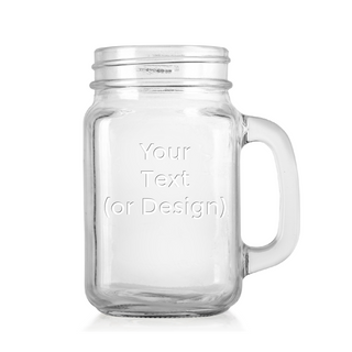 Mason Jar Glass 16 oz