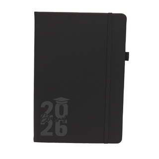Class of 2026 Hardcover Notebook BLK Things Engraved