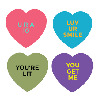 Valentine's Day Heart Magnets