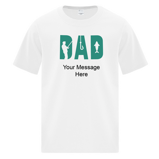 The Reel Dad White T-Shirt