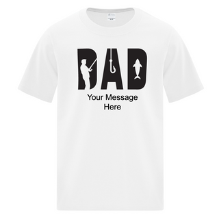 The Reel Dad White T-Shirt