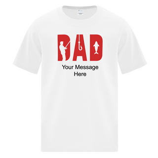 The Reel Dad White T-Shirt