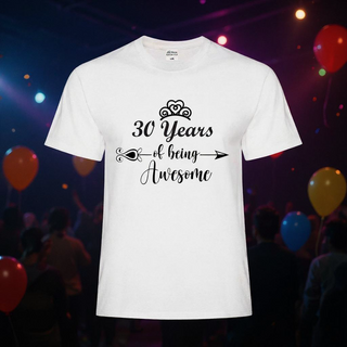 Being Awesome Men's Birthday T-Shirt