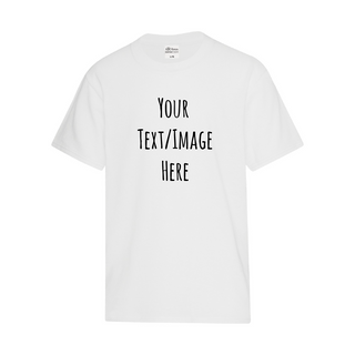 T-shirt blanc personnalisé pour enfants