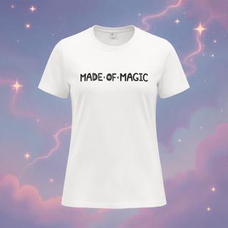 Made of Magic Ladies T Shirt WHT