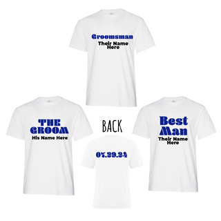 The Groom Crew Bachelor Party T-Shirt Set