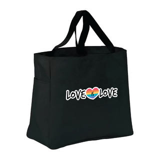 Love is Love Tote Bag BLK