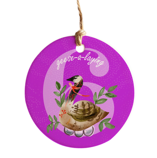 12 Days of Christmas Ceramic Ornaments