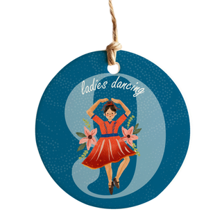 12 Days of Christmas Ceramic Ornaments