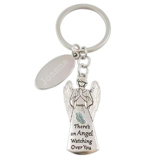 Angel Watching Over You Angel Keychain