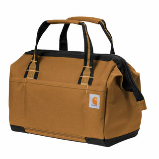 Brown Carhartt® Personalized Logo Tool Tote Things Engraved
