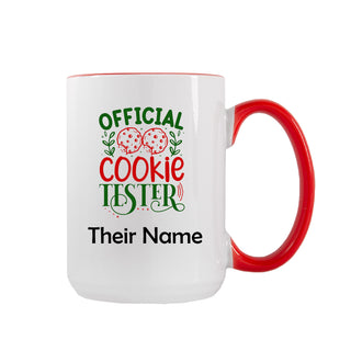 Official Cookie Tester Christmas Mug